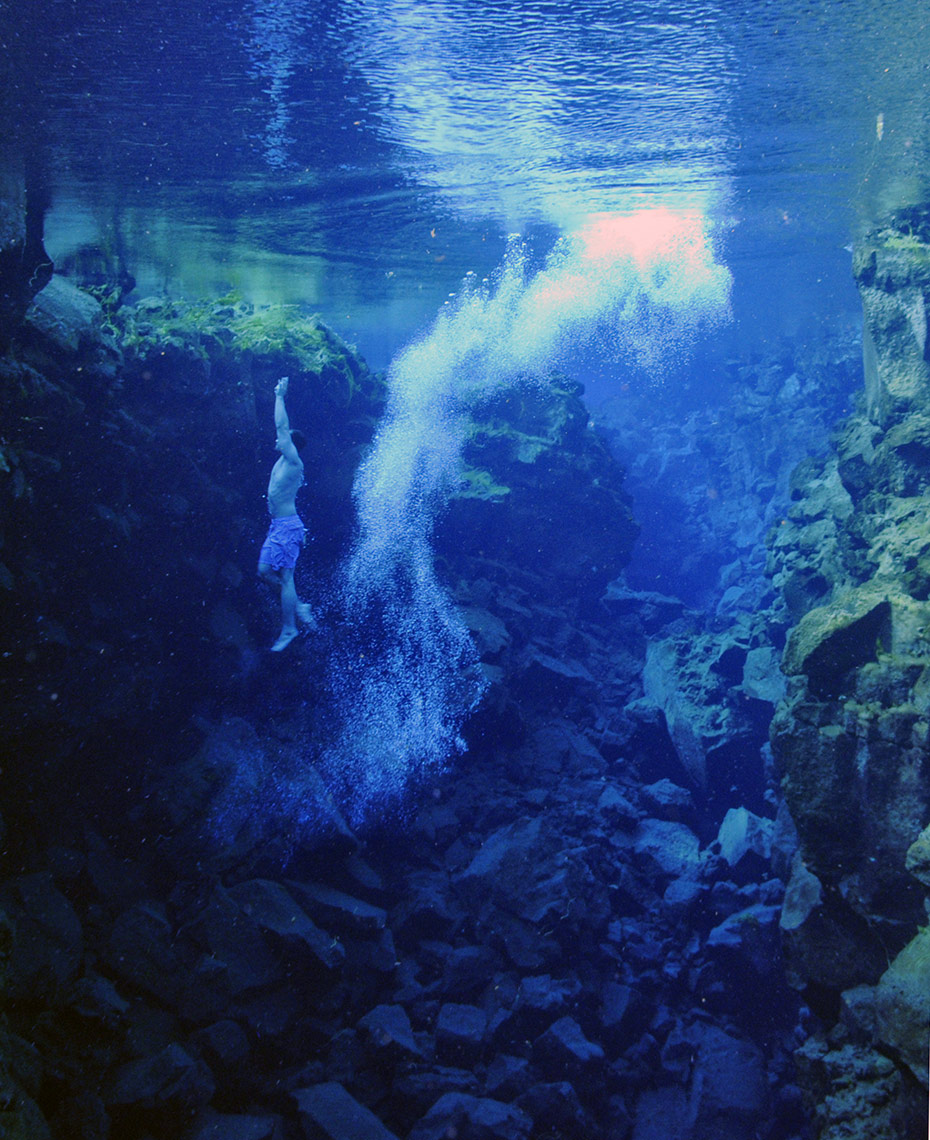 Iceland Cliff Diver