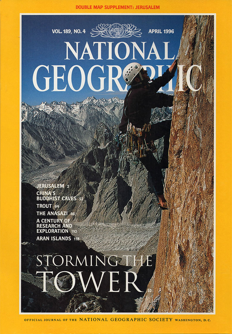 Cover National Geographic magazine