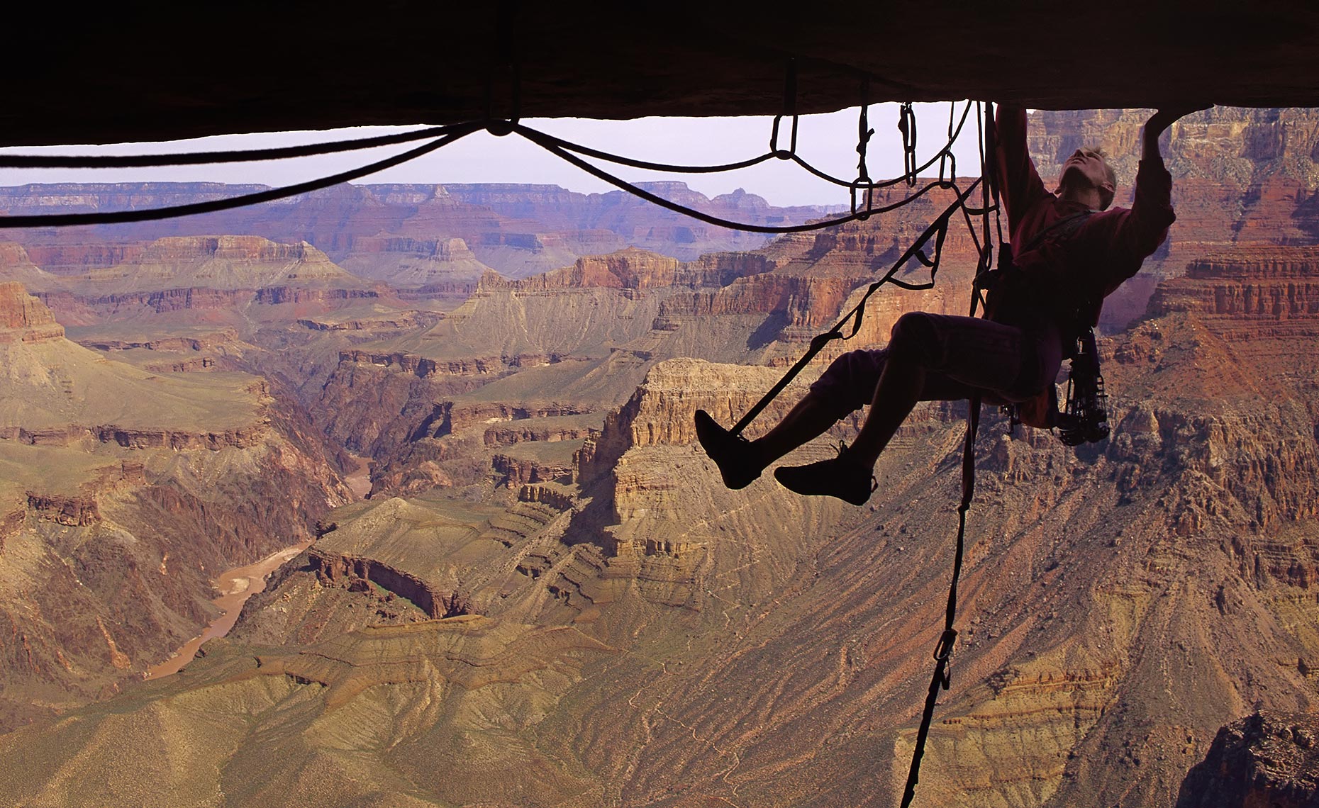 Aid Climbing Grand Canyon